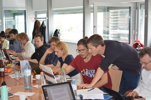 Schnappschuß aus der CCCA-Schreibwerkstatt