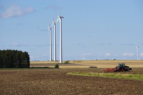 Windkraftanlage auf Östergötland